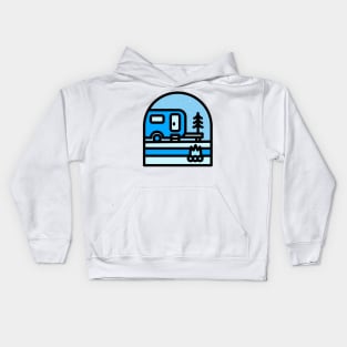 Campervan night Kids Hoodie